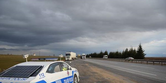 Eskişehir'de taşınabilir 3 boyutlu 'maket polis aracı' üretildi