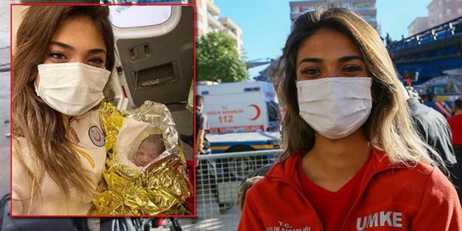 Halk otobüsündeki doğumu gerçekleştiren UMKE personeli konuştu