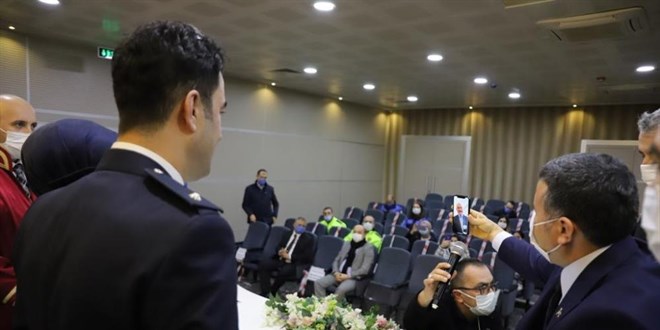 Bakan Soylu, komiser yardımcılarının nikah törenine katıldı