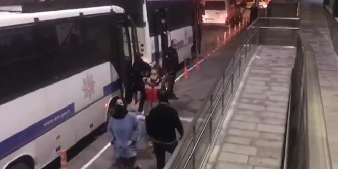 Emniyet, başörtülü öğrencinin görüntülerini paylaştı