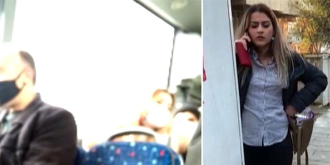 Bu kez maskesiz binmek istediği halk otobüsünde sürücü ve yolcularla tartıştı