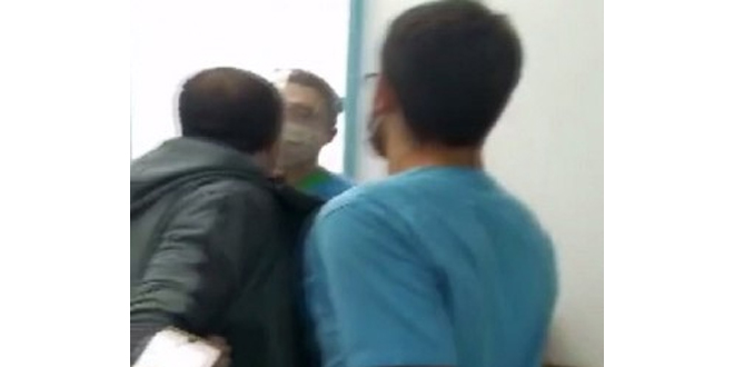 Diş Kliniğini basan karı koca terör estirdi