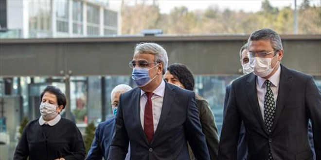 CHP Genel Ba�kan� K�l��daro�lu, HDP E� Genel Ba�kan� Sancar ile g�r��t�