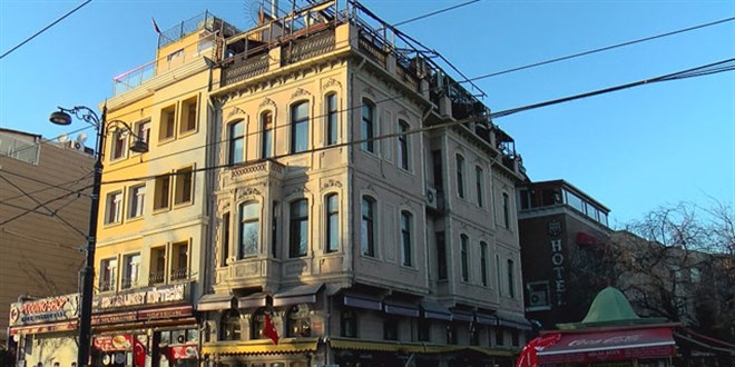 Sultanahmet'teki tarihi han 120 milyon liraya satışa çıkarıldı