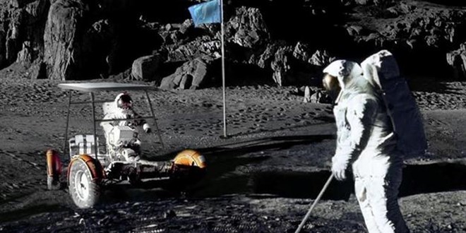 Shepard'n Ay'da kaybettii golf toplar 50 yl sonra bulundu