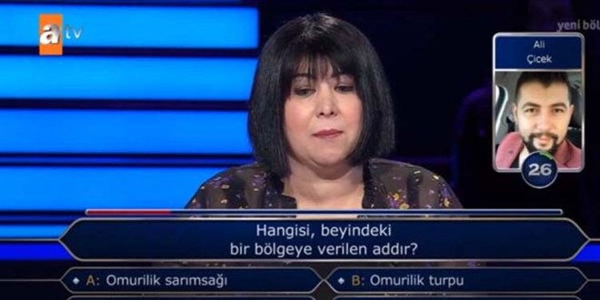 Kim Milyoner Olmak İster'e 'Omurilik sarımsağı' damgasını vurdu
