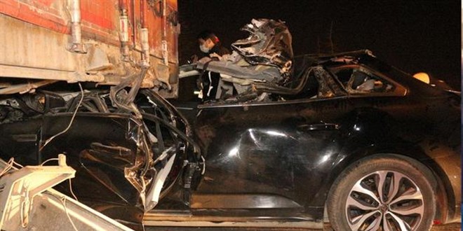 AK Parti'li y�netici feci kazada hayat�n� kaybetti