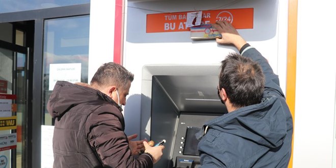 Bolu'da ruhsatsz ATM'ler mhrlendi