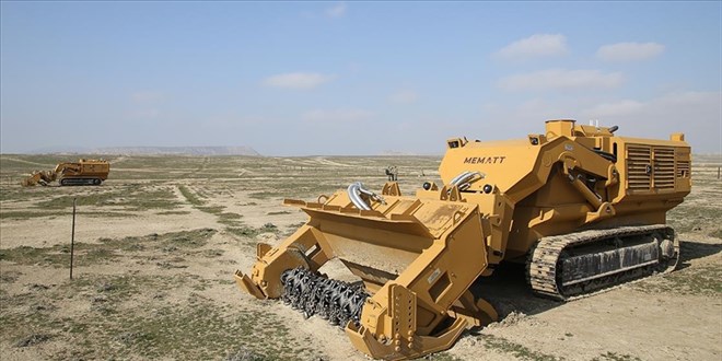 Türk üretimi mayın temizleme aracı tüm testleri geçti