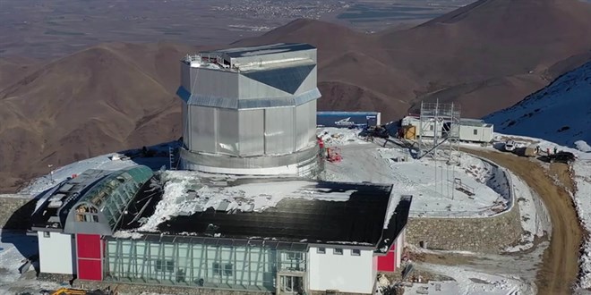 Trkiye'nin en byk teleskoptan ilk k 2022'de alacak