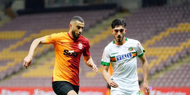 Alanyaspor, Galatasaray'� yenerek yar� finale y�kseldi