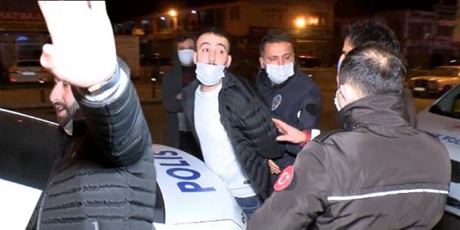 İstanbul Ümraniye'de aracıyla polisin üzerine yürüdü
