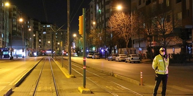 İçişlerinden sokağa çıkma kısıtlaması hatırlatması