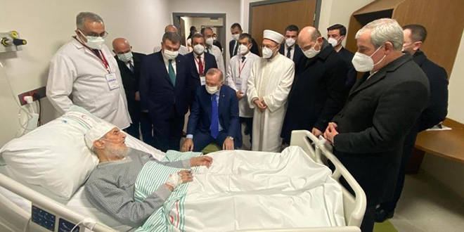 Erdoğan'ın ziyaret ettiği Elazığlı kanaat önderi hayatını kaybetti