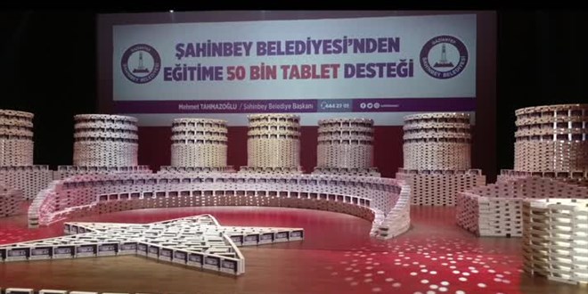 50 bin öğrenciyi tabletle buluşturan belediye örnek oldu