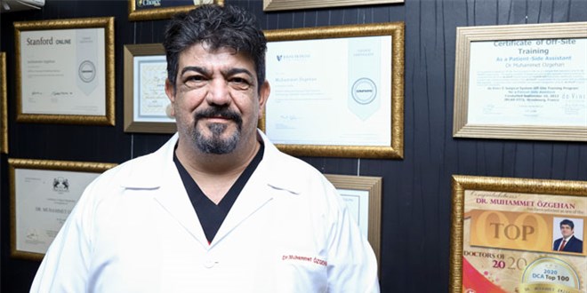 Dr. Özgehan, dünyanın en iyi 100 doktoru arasında