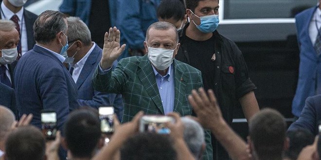 Erdoğan, Rize-Artvin Havalimanı inşaatına ilişkin brifing aldı