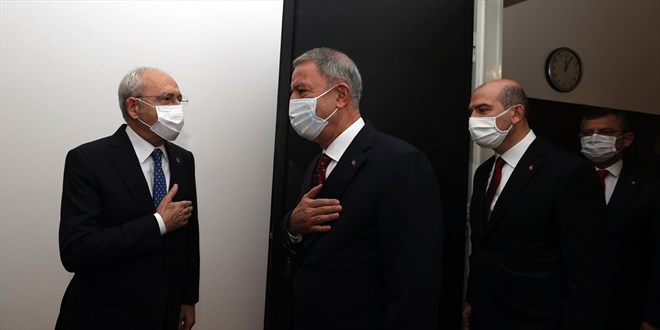 Akar ve Soylu, Kılıçdaroğlu'nun ardından Akşener'i ziyaret etti