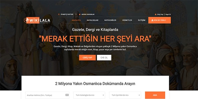 Osmanlıca basılı eserlerin 'Google'ı bir tıkla tarihe götürüyor