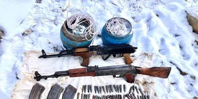 Eren Operasyonları terör örgütünün kış yapılanmasına ağır darbe vurdu