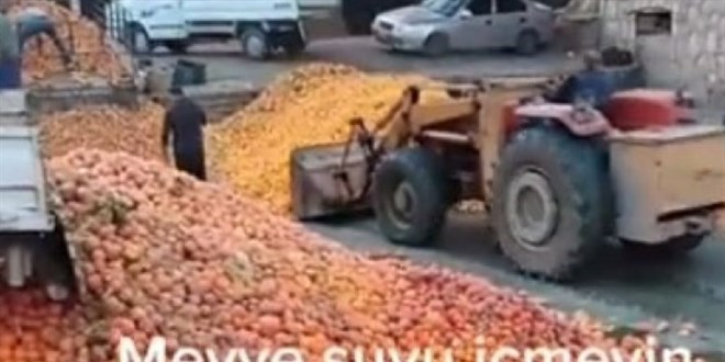 Çürük portakallardan meyve suyu yapıldığı iddiası yalanlandı