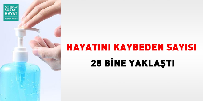 Toplam hayatn kaybeden says 28 bine yaklat