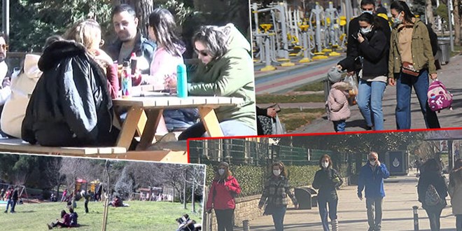 Kadıköy'de kısıtlamanın ikinci gününde yoğunluk yaşandı