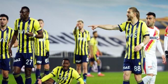 Fenerbahçe'den evinde 5. mağlubiyet