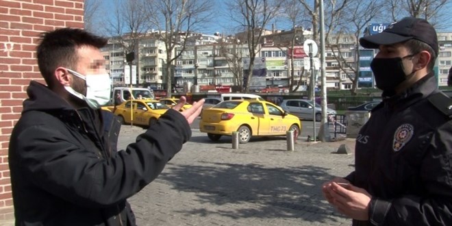 Kısıtlamada ceza yedi, 'şortum için ceza yazdınız' dedi