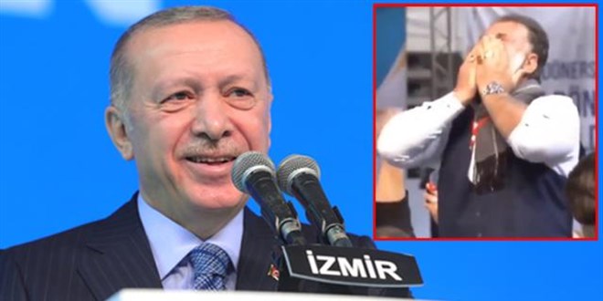 Öpücükler gönderen parti üyesine Erdoğan, böyle karşılık verdi!