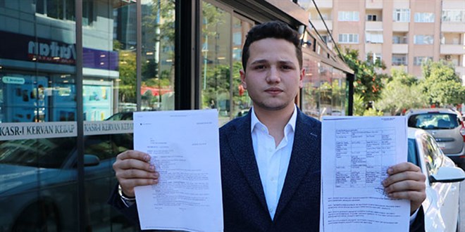 Radar cezası yazılan genç, hukuk mücadelesini kazandı