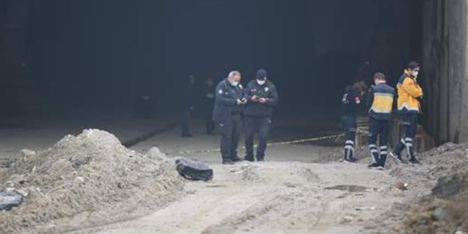 Bursa'da yksek hzl tren tneli inaatnda yanm erkek cesedi bulundu