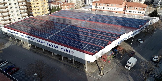 Güneş enerjisi ile belediye bütçesine 15 milyon liralık katkı