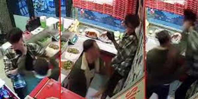 Çiğ köfte 'acılı' diye çalışana saldırıp, yumrukladı