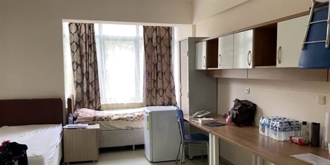 Sakarya'da bir öğrenci yurdu karantinaya alındı