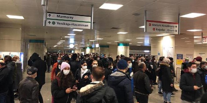 Yenikapı-Bayrampaşa metro seferleri yeniden başladı