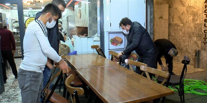 Yeni normalleşmede iş yerleri geceden hazırlık yaptı