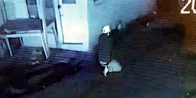 Çorlu'da polis aracına silahlı saldırı kamerada