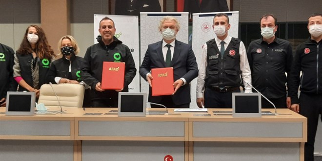 AFAD ile Ahbap Platformu arasında protokolü imzalandı