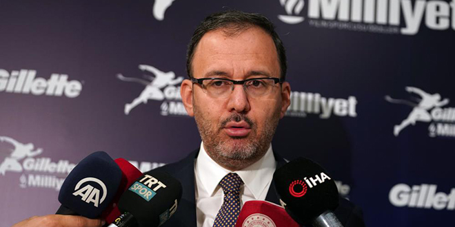 Bakan Kasapoğlu'ndan 'seyircili maç' açıklaması