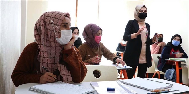 Kız çocukları, kaldıkları yurttaki kursla hayallerine kavuşacak