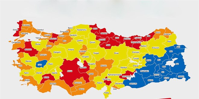 'Kırmızı' illerde yeni tedbirler devreye alındı