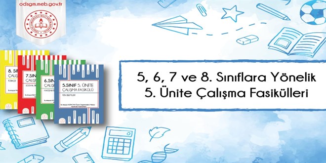 MEB'den ortaokul öğrencilerine 2 bin 800 soruluk yeni fasikül