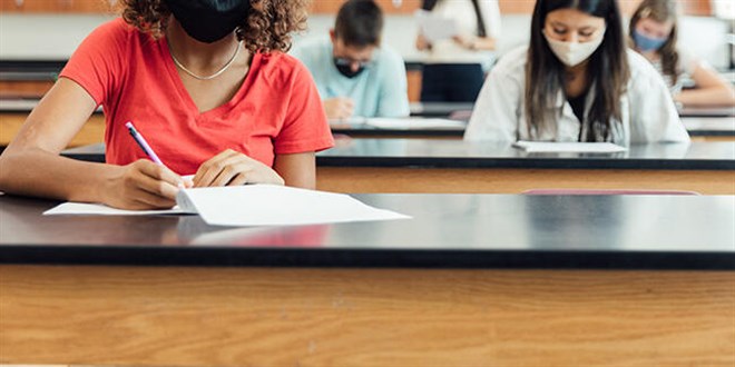 Gümüşhane'de özel bir kolejde yüz yüze eğitime ara verildi