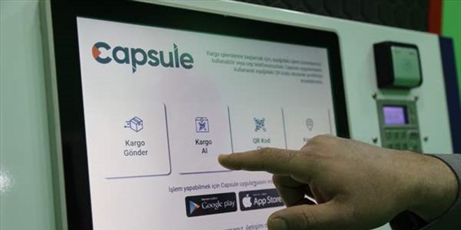 Genç girişimci insansız kargo istasyonu üretti