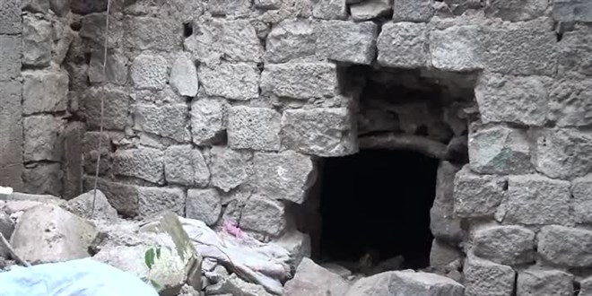 İzinsiz kazıda bulunan Bizans dönemine ait mezar odası koruma altına alındı