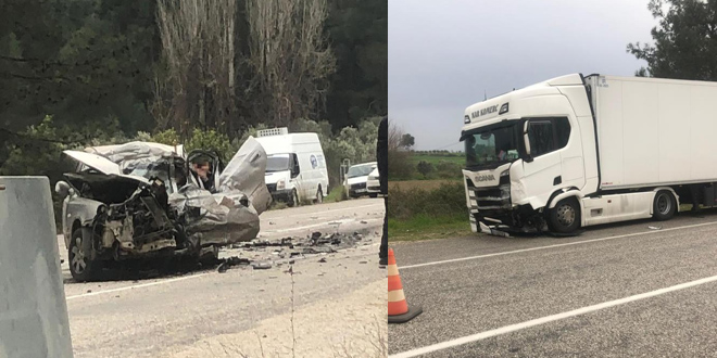 Muğla'da otomobil ile tır çarpıştı: 5 ölü