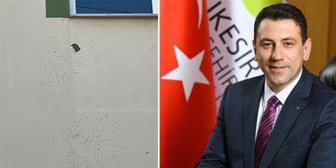 Balıkesir Büyükşehir Belediye Başkanvekili'nin evi kurşunlandı