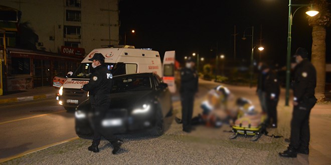 Saat 21:00'de uygulama noktasına giren sürücü kalp krizi geçirerek hayatını kaybetti
