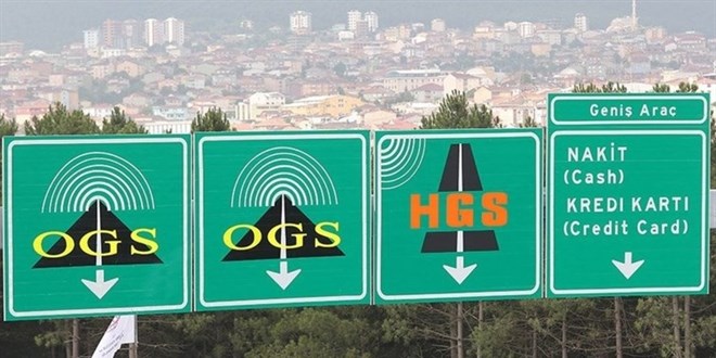 HGS ve OGS ihlalleri e-devletten grlebilecek